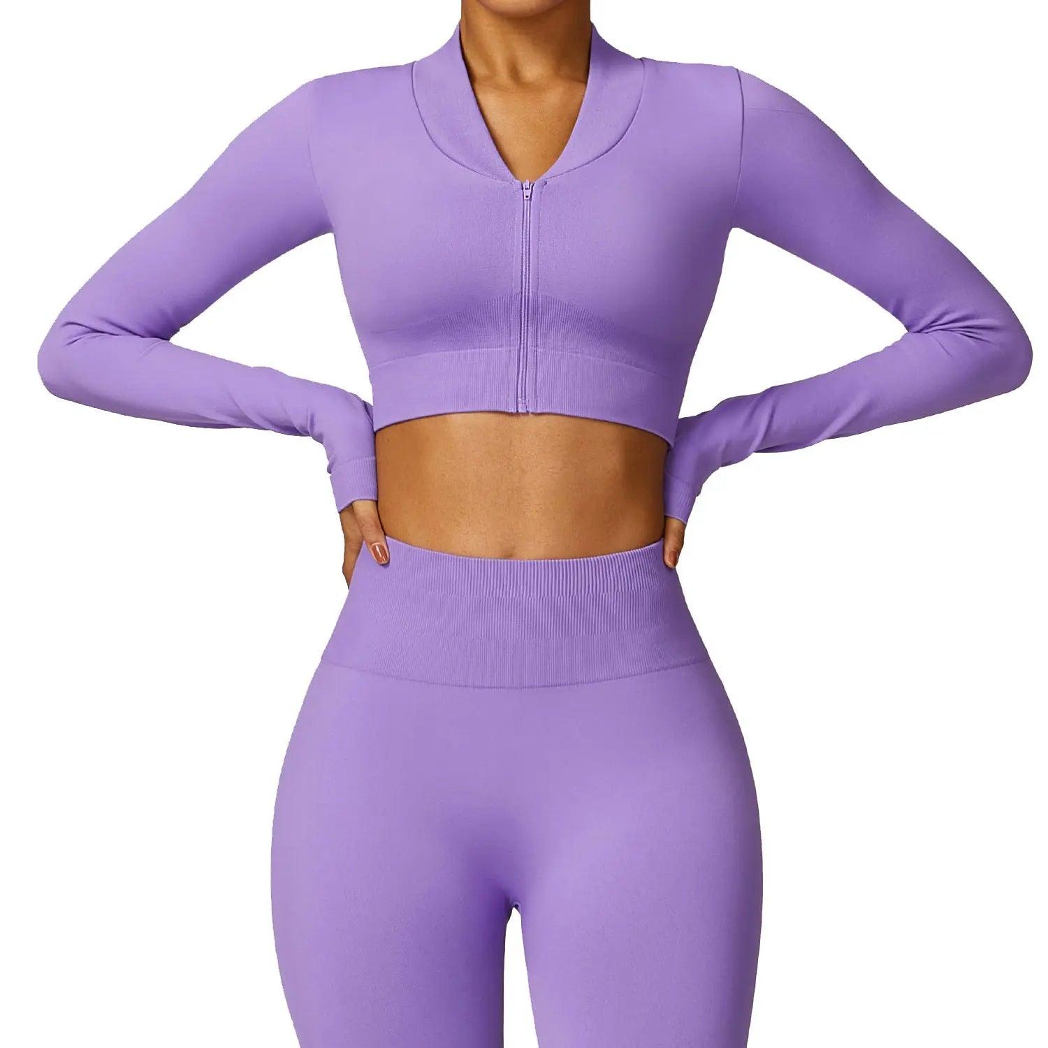Seamless Nylon Cardigan - MRC STORE