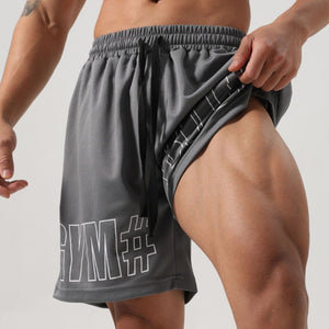 Men’s Fitness Shorts - Ice Silk Mesh My Store