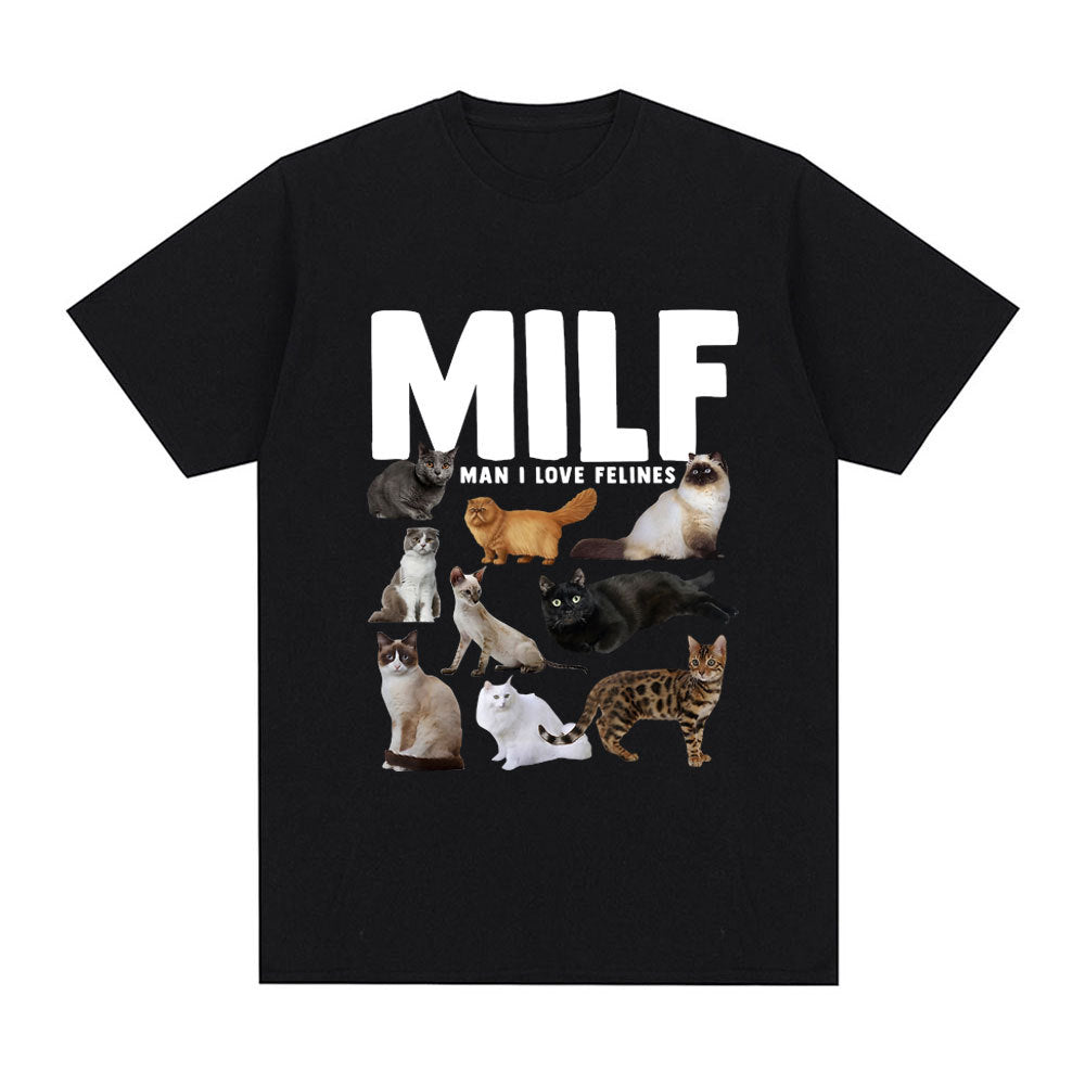 Unisex Cat Lovers T-Shirt - Funny Graphic Top My Store 22.04