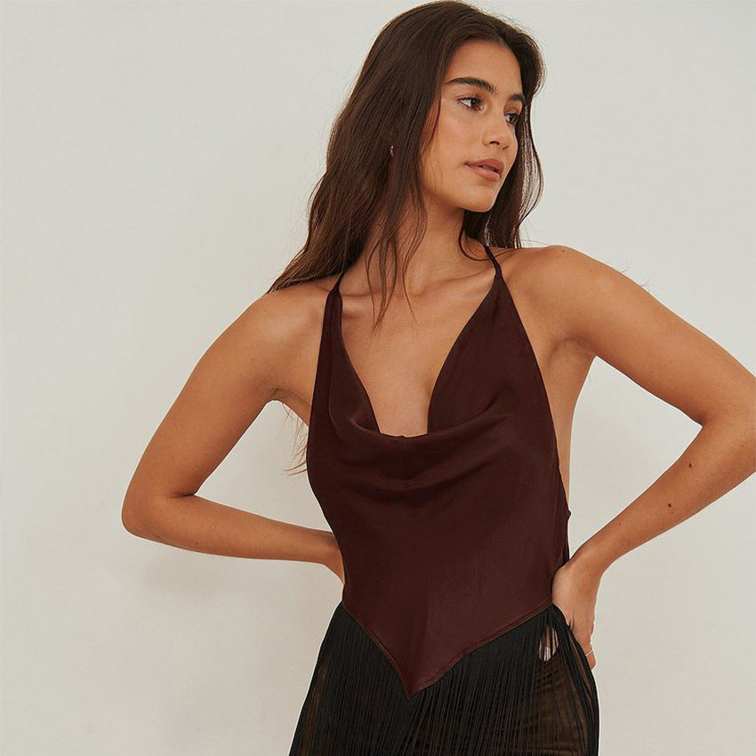 Women’s Suspender Vest - Tassel Swing Collar My Store