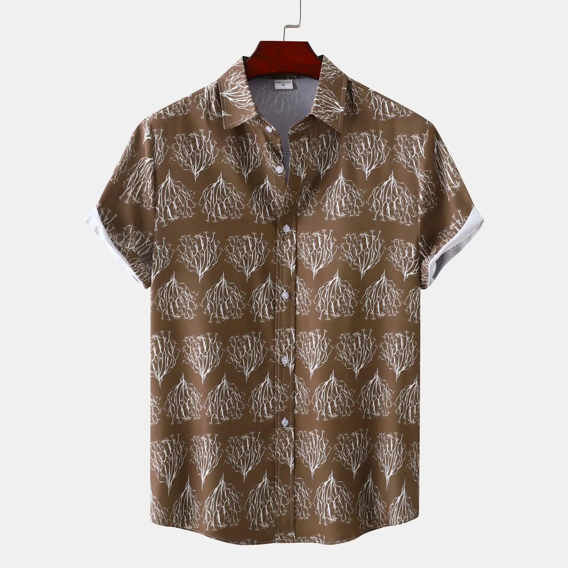 Hawaiian Floral Shirt - MRC STORE