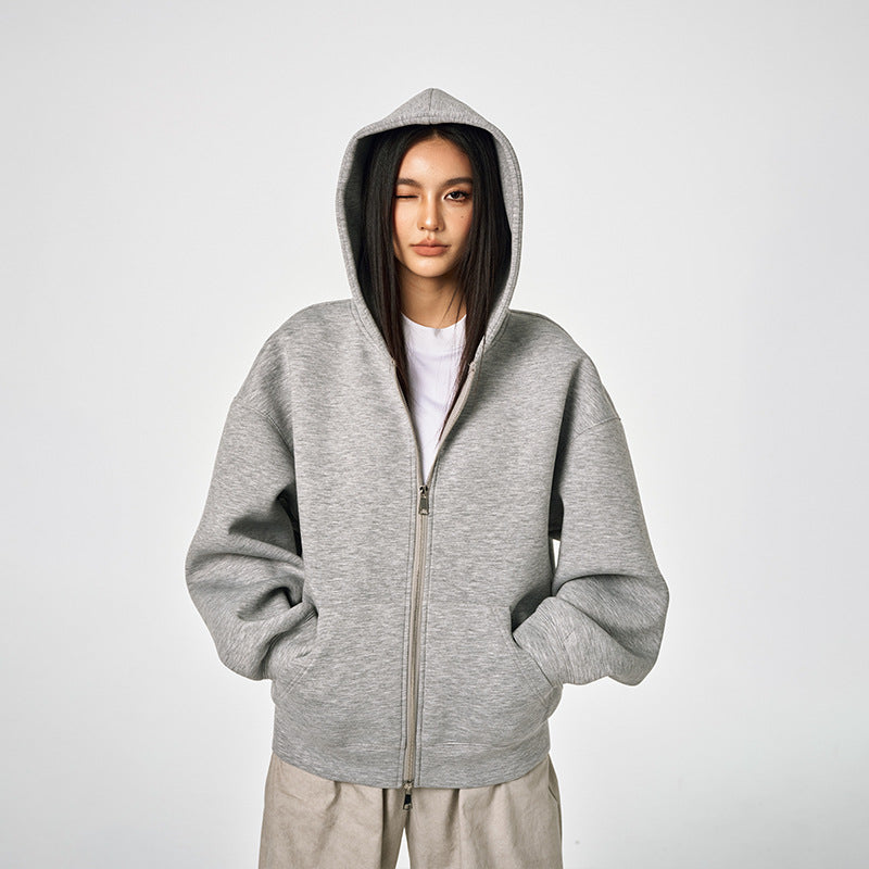 Unisex Retro Hoodie - Loose Solid Color My Store