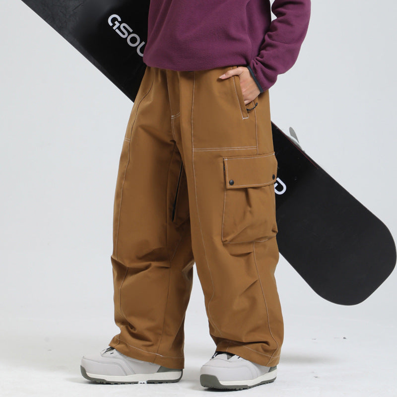 Ski Pants Unisex - Waterproof Wide Leg