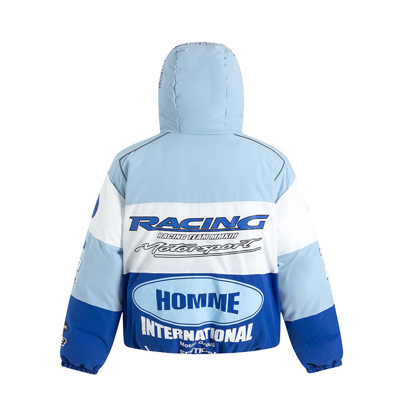 Men’s Winter Jacket - Retro Hooded Black My Store