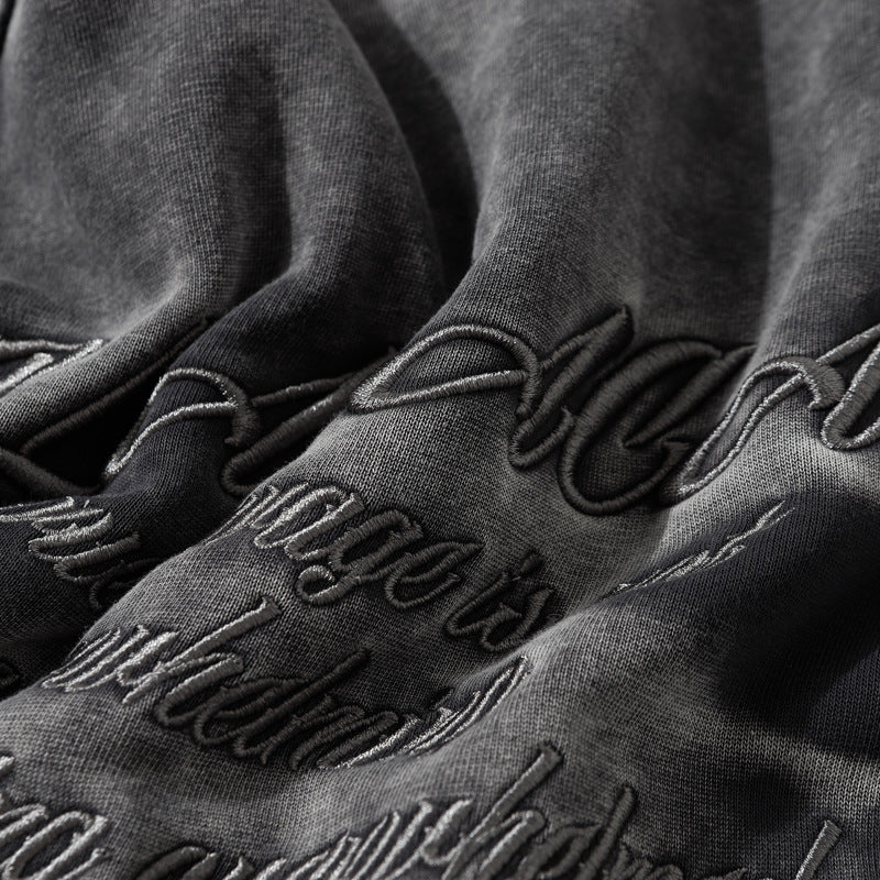 Men’s Fleece Hoodie - Retro Washed Style My Store