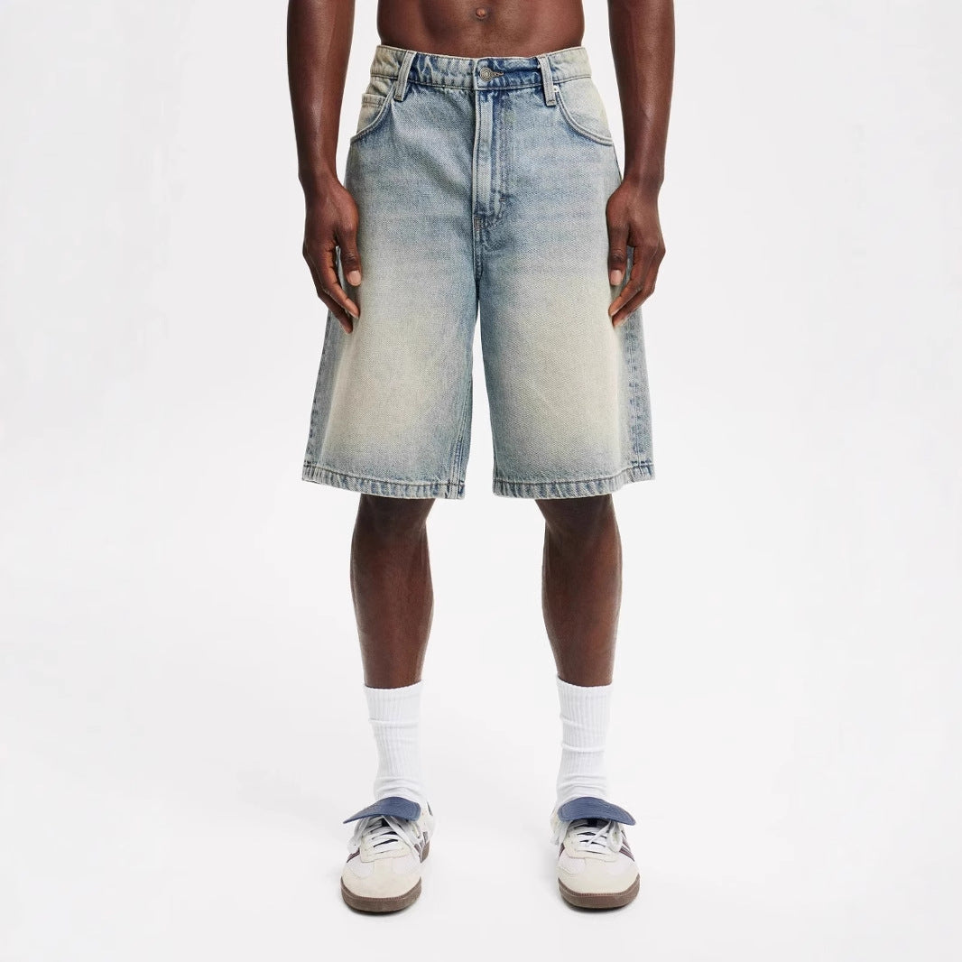 Men’s Loose Jeans - Middle Pants Street Style My Store  32.92