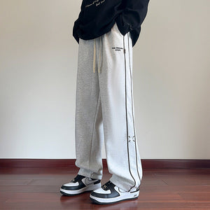 Men’s Casual Pants - Striped Straight Fit My Store  33.53