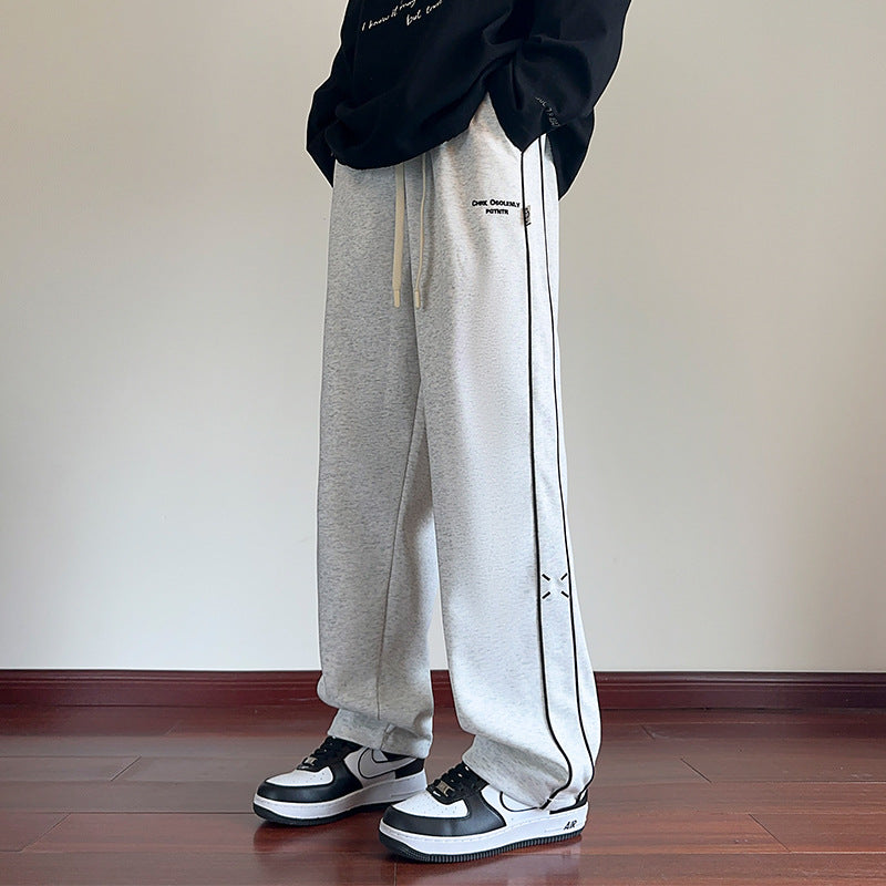 Men’s Casual Pants - Striped Straight Fit My Store  33.53