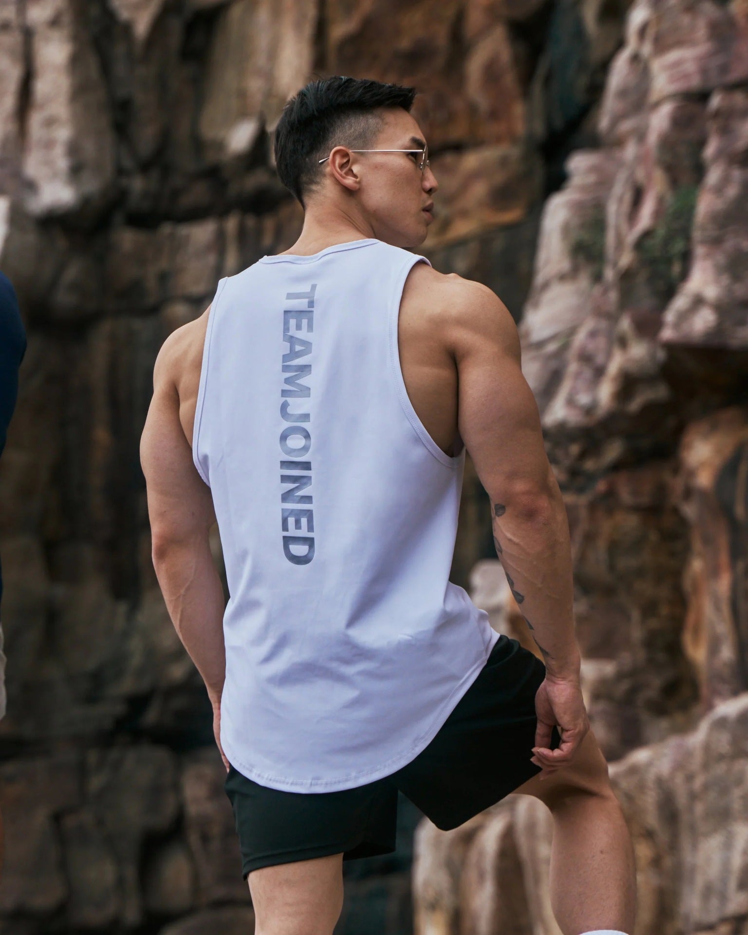 Men’s Sleeveless T-Shirt - Slim Fit Cotton My Store