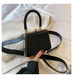 Contrast Color Artistic Ethnic Style Portable Clip Bag - Vibrant and Functional My Store  24.89