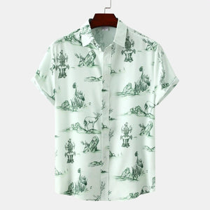Hawaiian Floral Shirt - MRC STORE