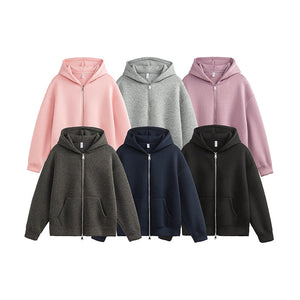 Unisex Retro Hoodie - Loose Solid Color My Store