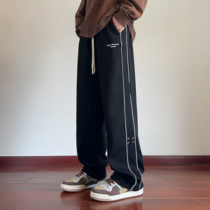 Men’s Casual Pants - Striped Straight Fit My Store  33.53