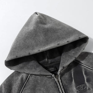Men’s Fleece Hoodie - Retro Washed Style My Store