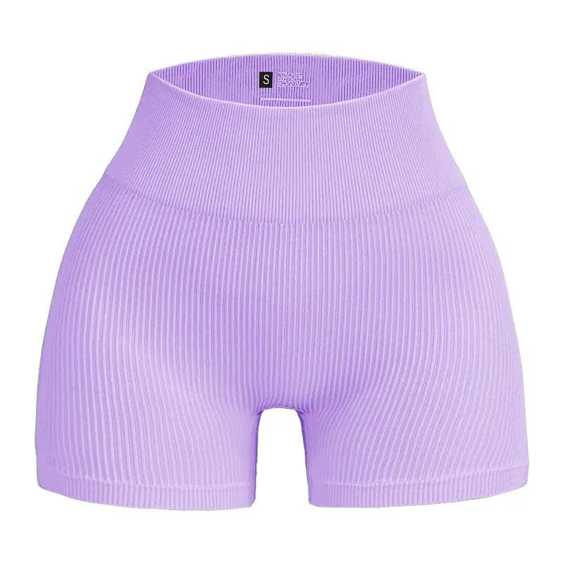 Seamless Thread Yoga Shorts - MRC STORE