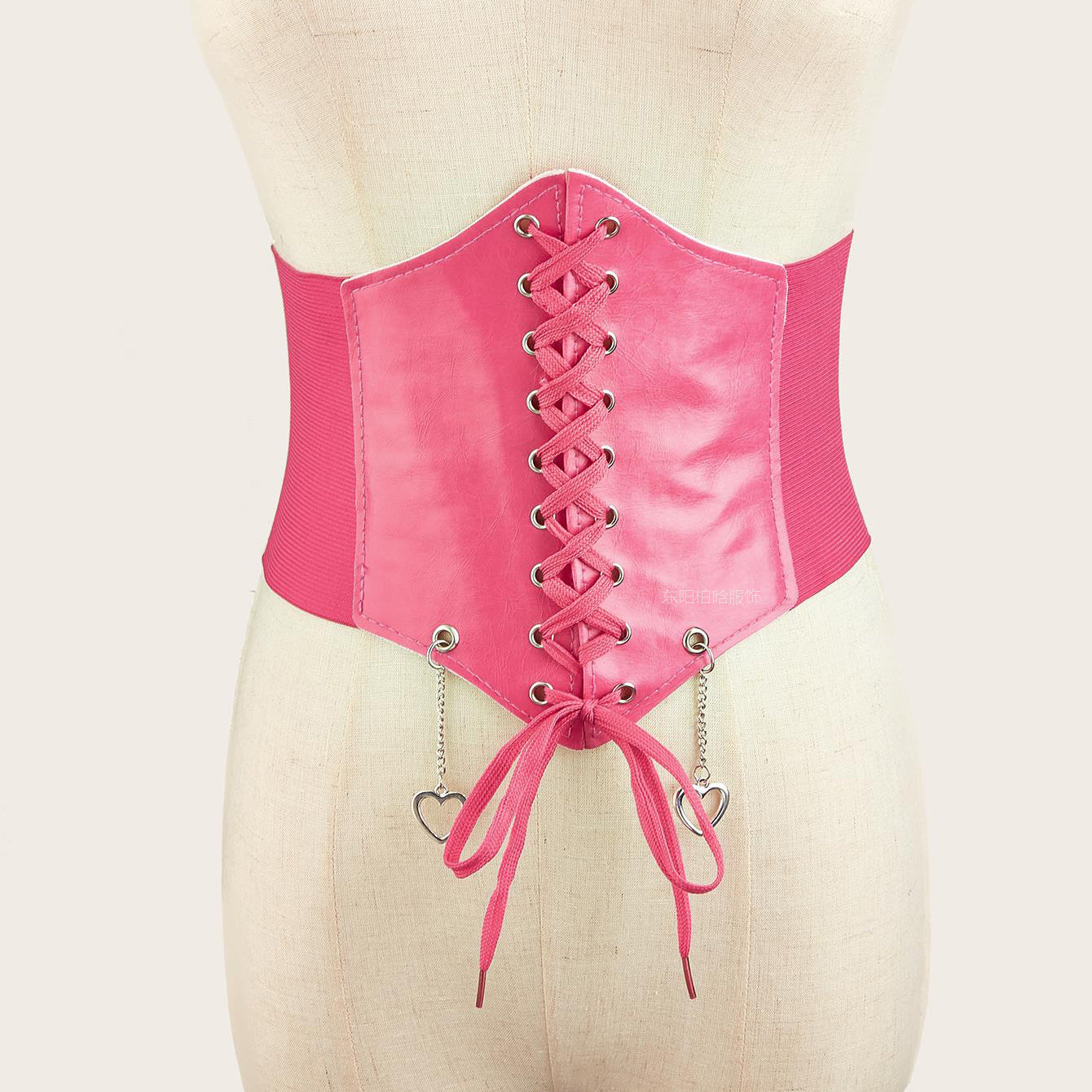 Women’s Fashion Belt - Elastic Chest Pink My Store