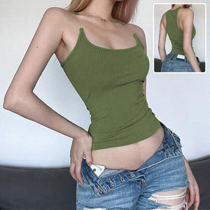 Women’s Y2K Camisole - Slim U-Neck Vest My Store
