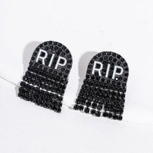 Halloween Skull Earrings Stud – Spooky Style for Women - MRC STORE