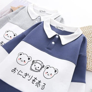 Cute Embroidered Winter Sweater - MRC STORE