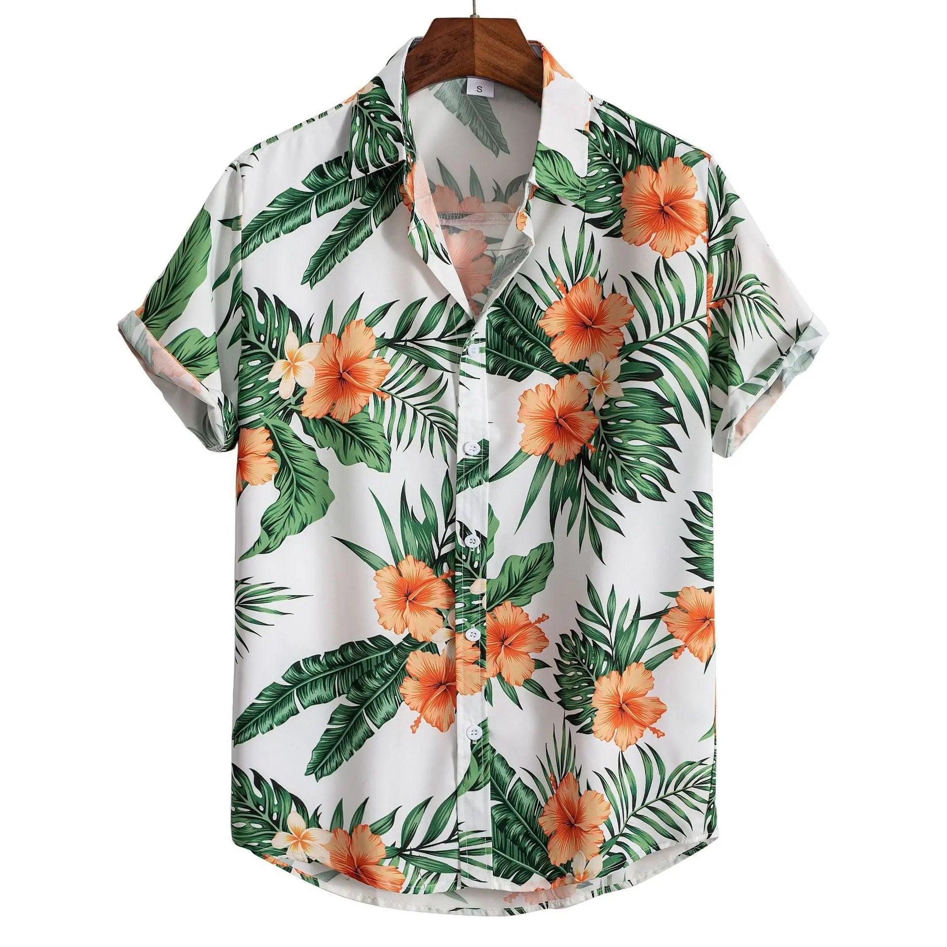 Hawaiian Cardigan Shirt - MRC STORE