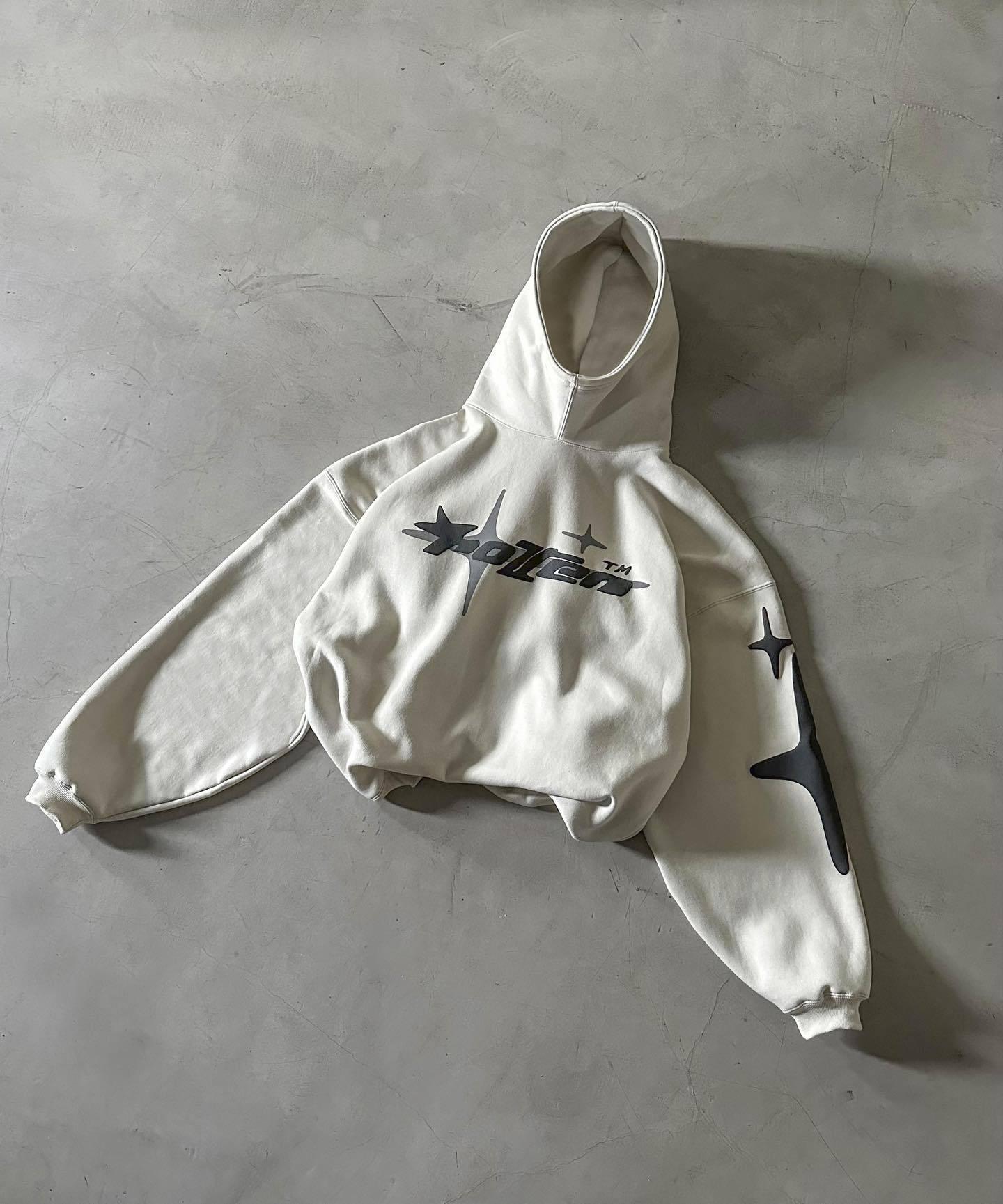 Y2G Printed Turtleneck Hoodie - MRC STORE