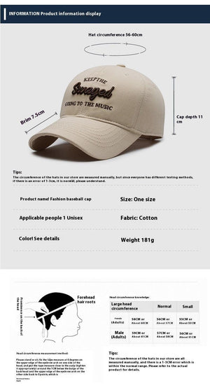 Outdoor Peaked Cap for Men and Women - MRC STORE