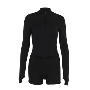 Slim Fit Zipper Sports Suit - MRC STORE