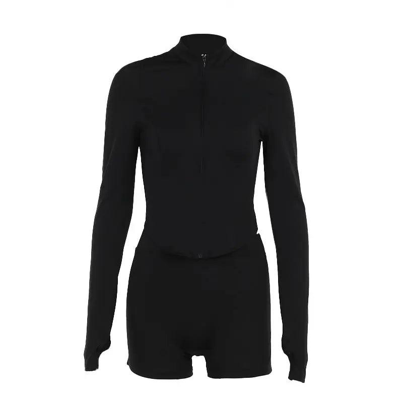 Slim Fit Zipper Sports Suit - MRC STORE