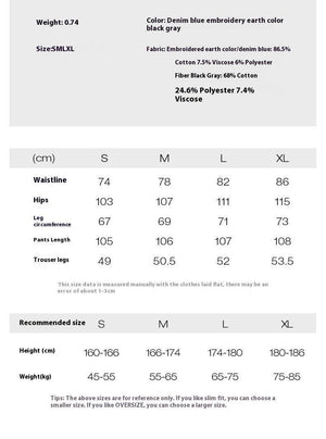 Men's Loose Retro Straight Jeans - MRC STORE