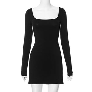 Women’s Backless Dress - Lace-Up Short Black My Store  25.94