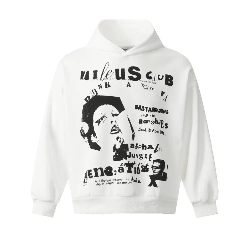 Stylish Loose Fit Hoodie - MRC STORE