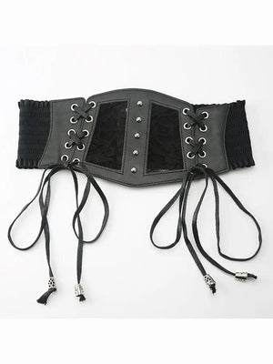 Lace Ladies Waistband Wide Elastic Corset Decoration - MRC STORE