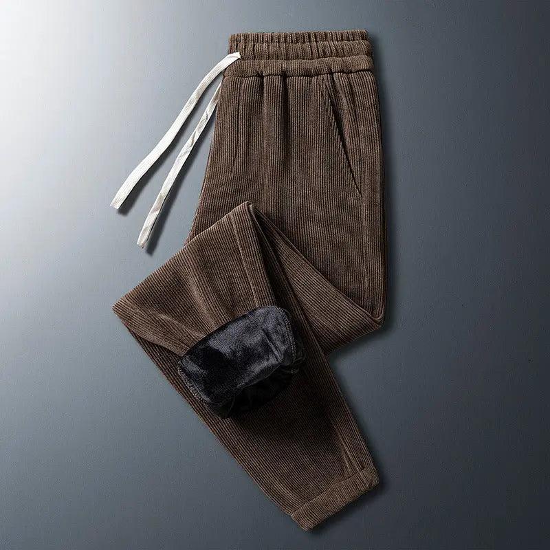 Corduroy Plush Sanitary Pants - MRC STORE