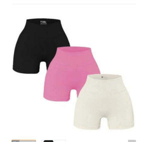 Seamless Thread Yoga Shorts - MRC STORE