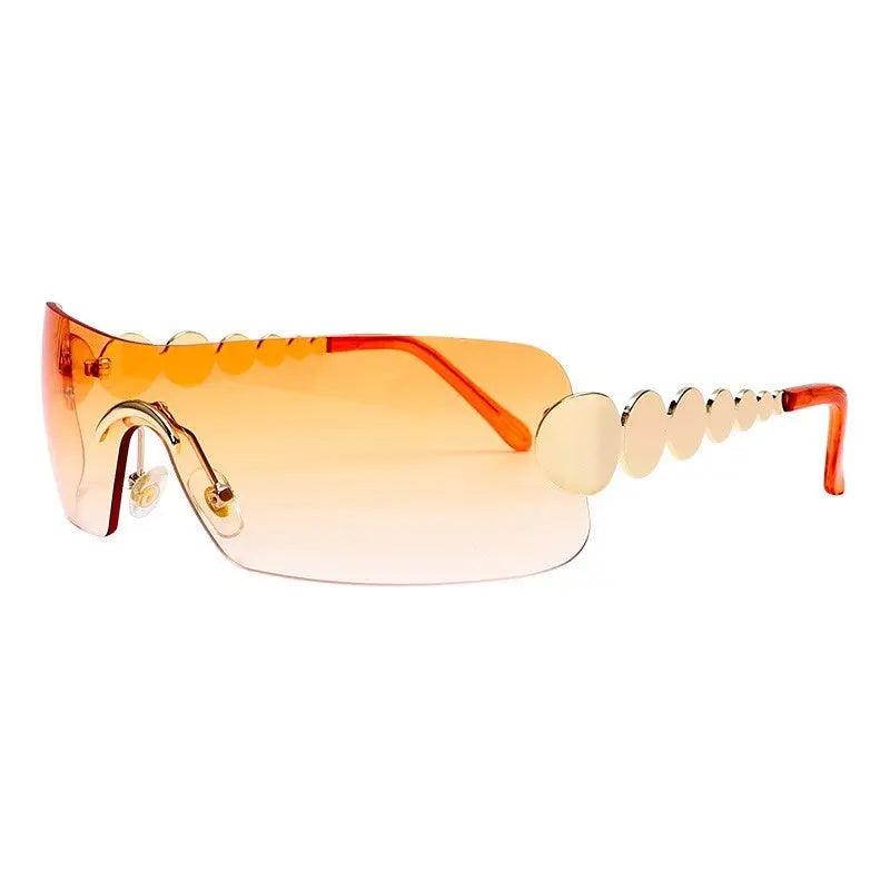 One Piece Rimless Outdoor Sunscreen Sunglasses - MRC STORE