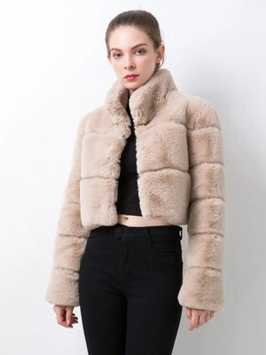 Chic Faux Fur jacket - MRC STORE