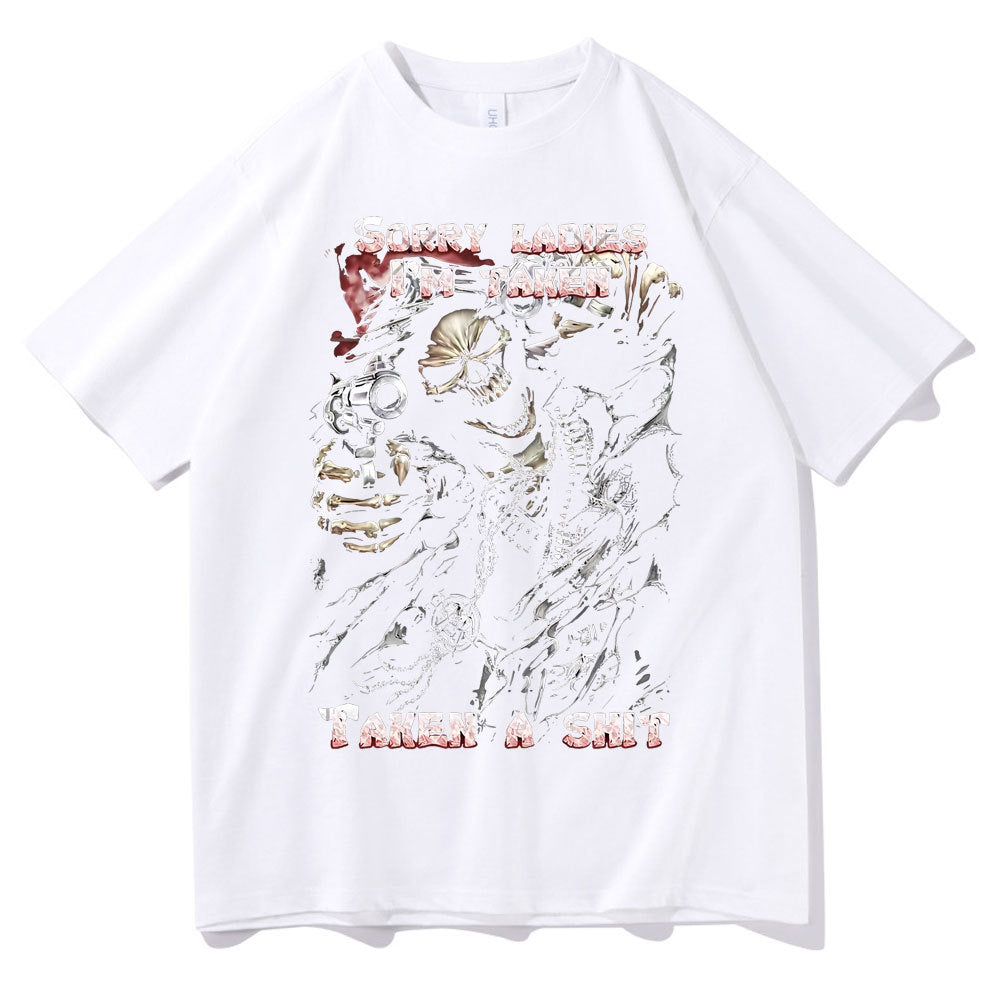 Men’s Graphic T-Shirt - Skull Taken Print My Store