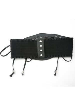 Lace Ladies Waistband Wide Elastic Corset Decoration - MRC STORE