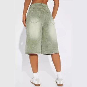 Adjustable Double-Belt Jeans - MRC STORE