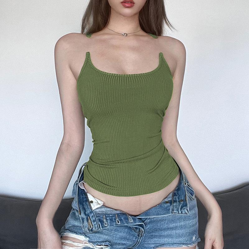 Women’s Y2K Camisole - Slim U-Neck Vest My Store  19.99