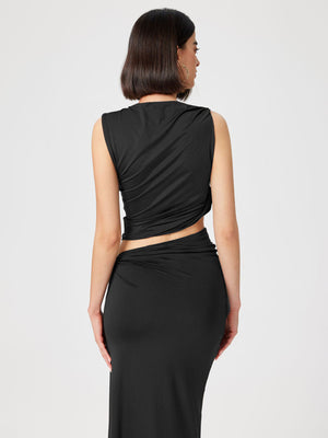 Women’s Fashion Suit - Sleeveless Long Skirt Set My Store