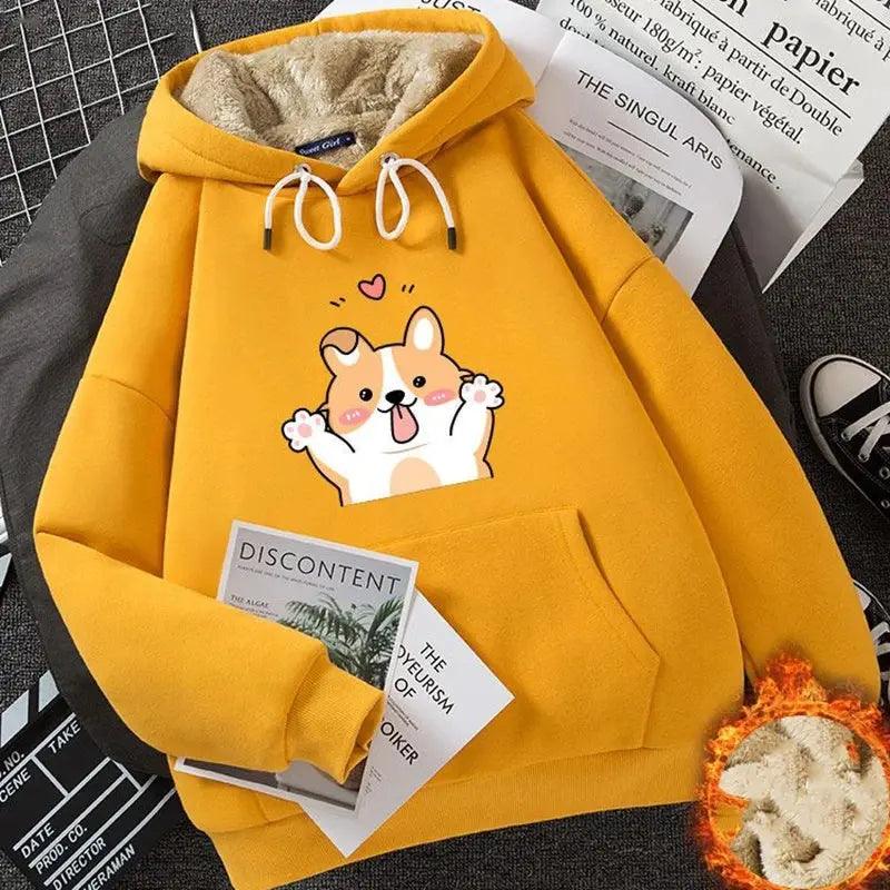 Cozy Chenille Cashmere Hoodie - MRC STORE
