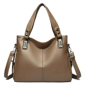 Trendy PU Leather Bag Tote in Sophisticated Colors