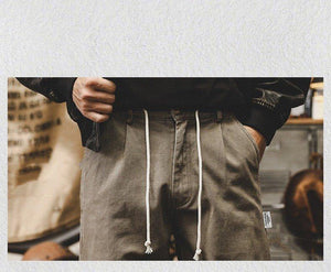 All Match Loose Straight Casual Trousers – Versatile Comfort - MRC STORE