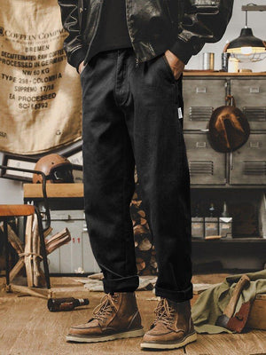 All Match Loose Straight Casual Trousers – Versatile Comfort - MRC STORE