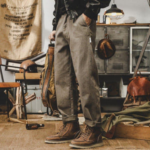 All Match Loose Straight Casual Trousers – Versatile Comfort - MRC STORE