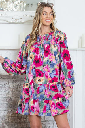 All - Matching Floral Print Pullover Dress – Casual A - Line Skirt - MRC STOREDressMy StoreAll - Matching Floral Print Pullover Dress – Casual A - Line Skirt My Store MRC STORECJLY232162903CXLC6118071P22L