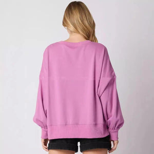 Alphabet Embroidery Sweater - MRC STORE