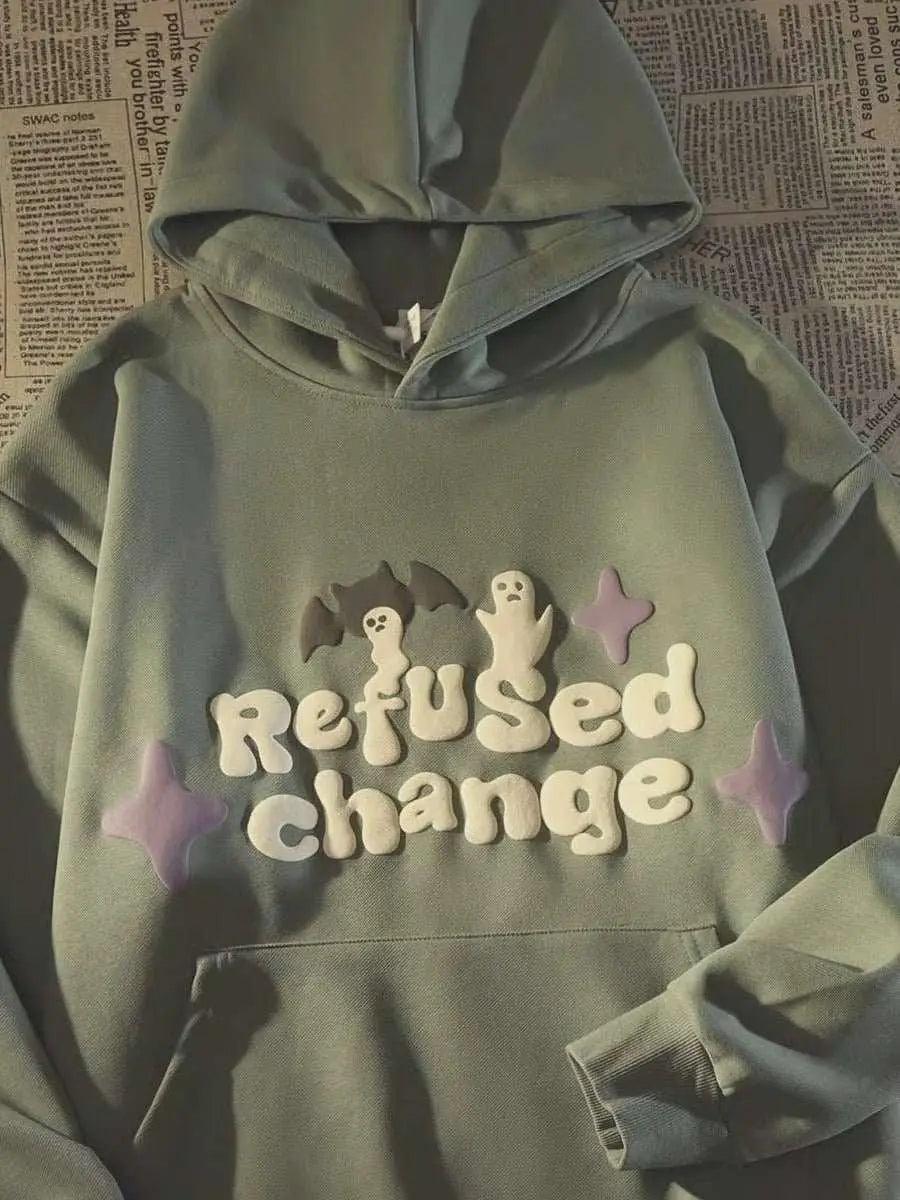 American 3D Bat Ghost Hooded Sweater - MRC STORE