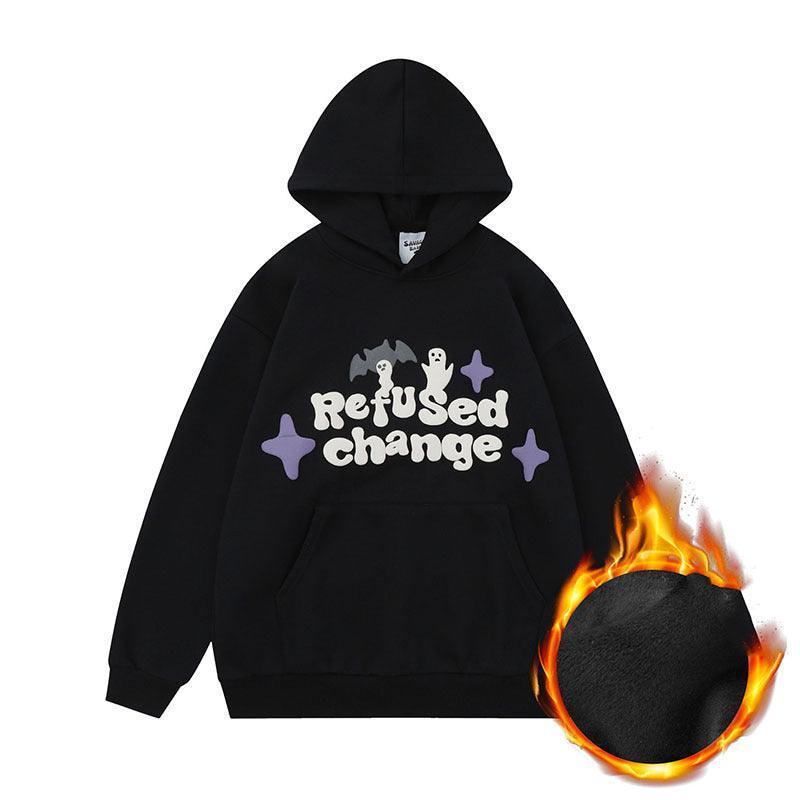 American High Street Fleece-Lined Couple Hoodie - MRC STORE